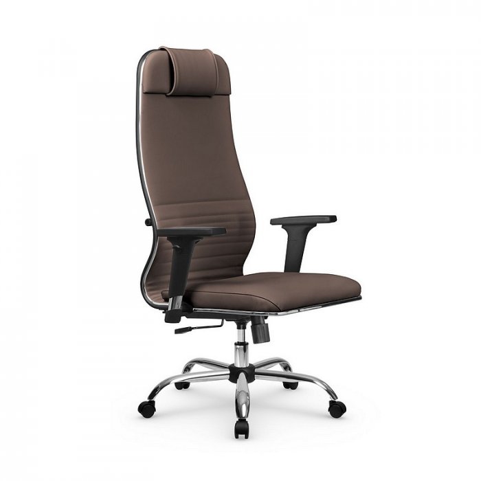 Кресло руководителя МЕТТА L-1m-38К2/2D MPES хром 17833 - вид 5